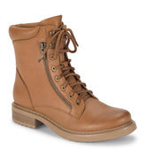 Baretraps Holden Lace Up Bootie Dark Cognac