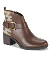 Baretraps Colorado Block Heel Bootie Dark Brown