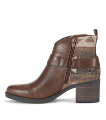 Baretraps Colorado Block Heel Bootie Dark Brown