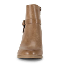 Baretraps Linda Block Heel Bootie Salted Caramel