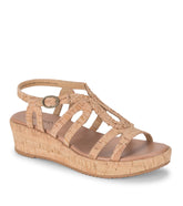 Baretraps Wilma Wedge Sandal Natural Cork