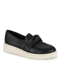Baretraps Ferdana Moc Toe Slip On Black