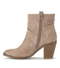 Baretraps Katherine Block Heel Bootie Light Mushroom