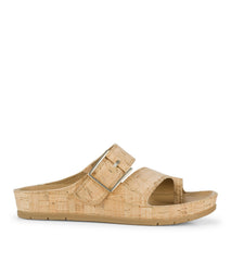 Baretraps Welda Slide Sandal Natural