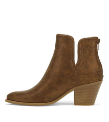 Baretraps Yara Block Heel Bootie Bronze