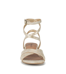 Baretraps Vivian Block Heel Sandal Light Gold