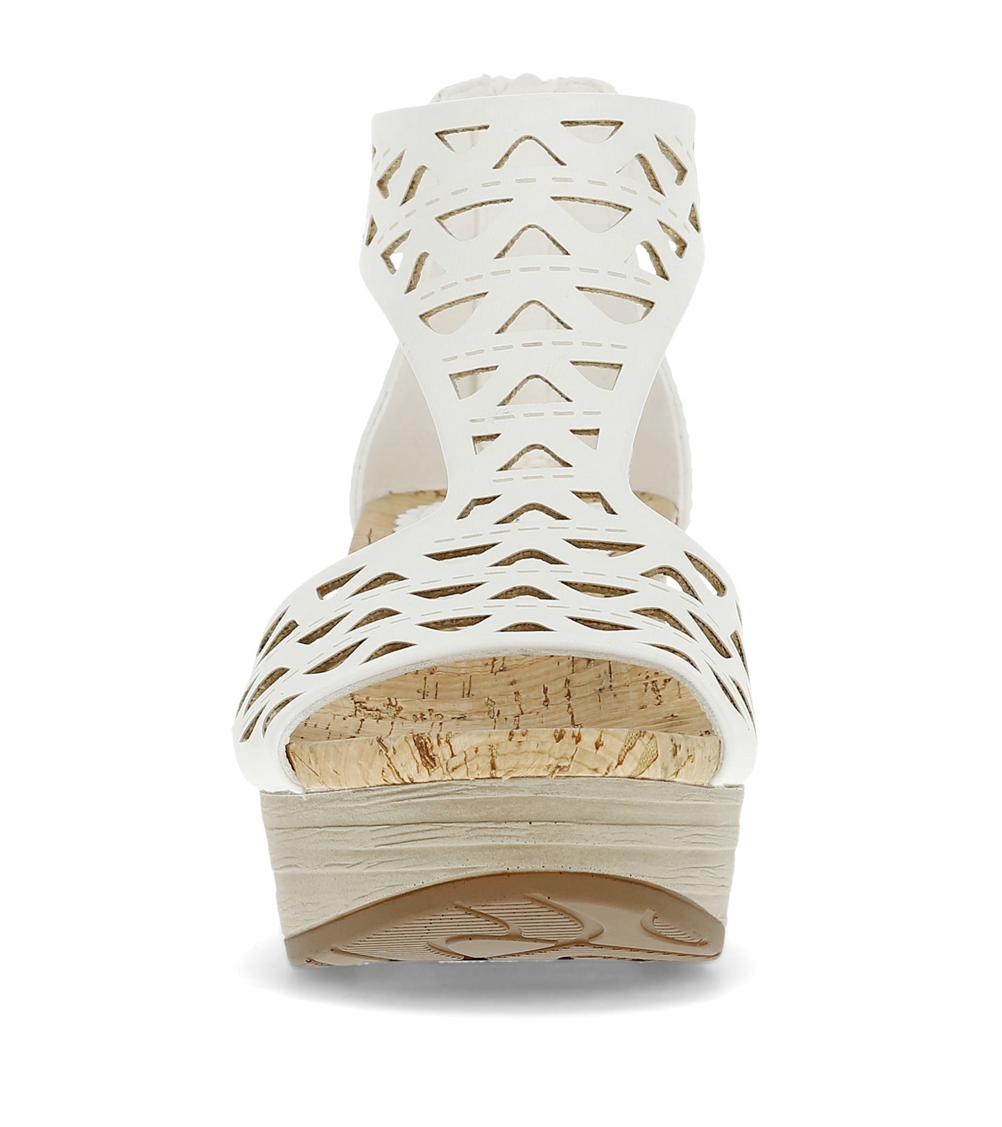 Baretraps Miriam Wedge Sandal White