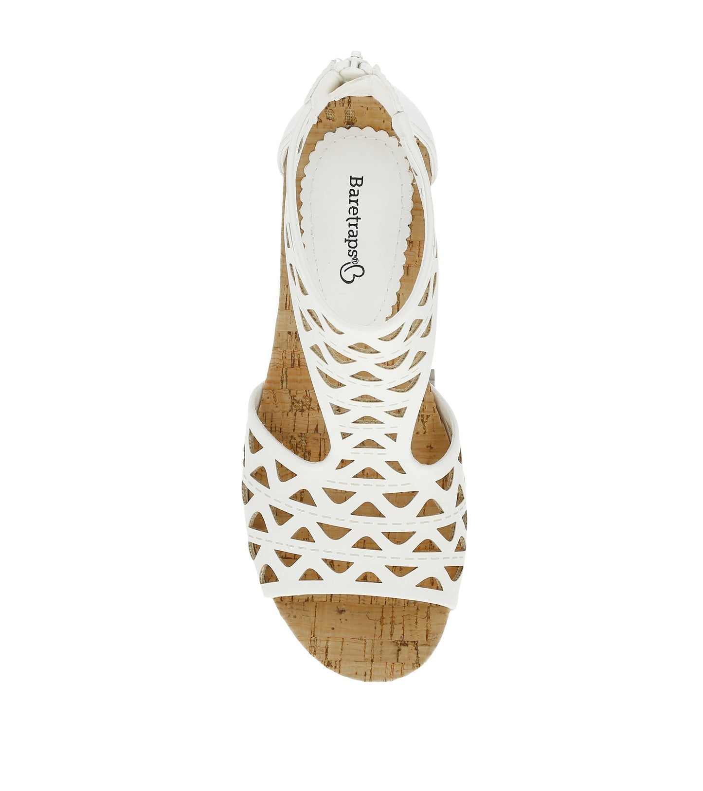 Baretraps Miriam Wedge Sandal White