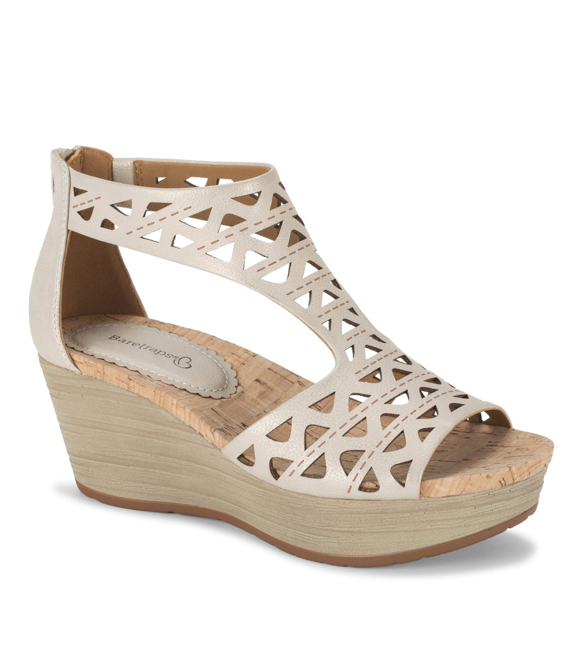 Baretraps Miriam Wedge Sandal Soft Gold