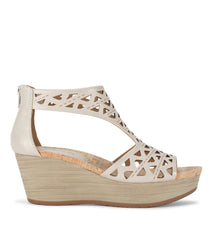 Baretraps Miriam Wedge Sandal Soft Gold