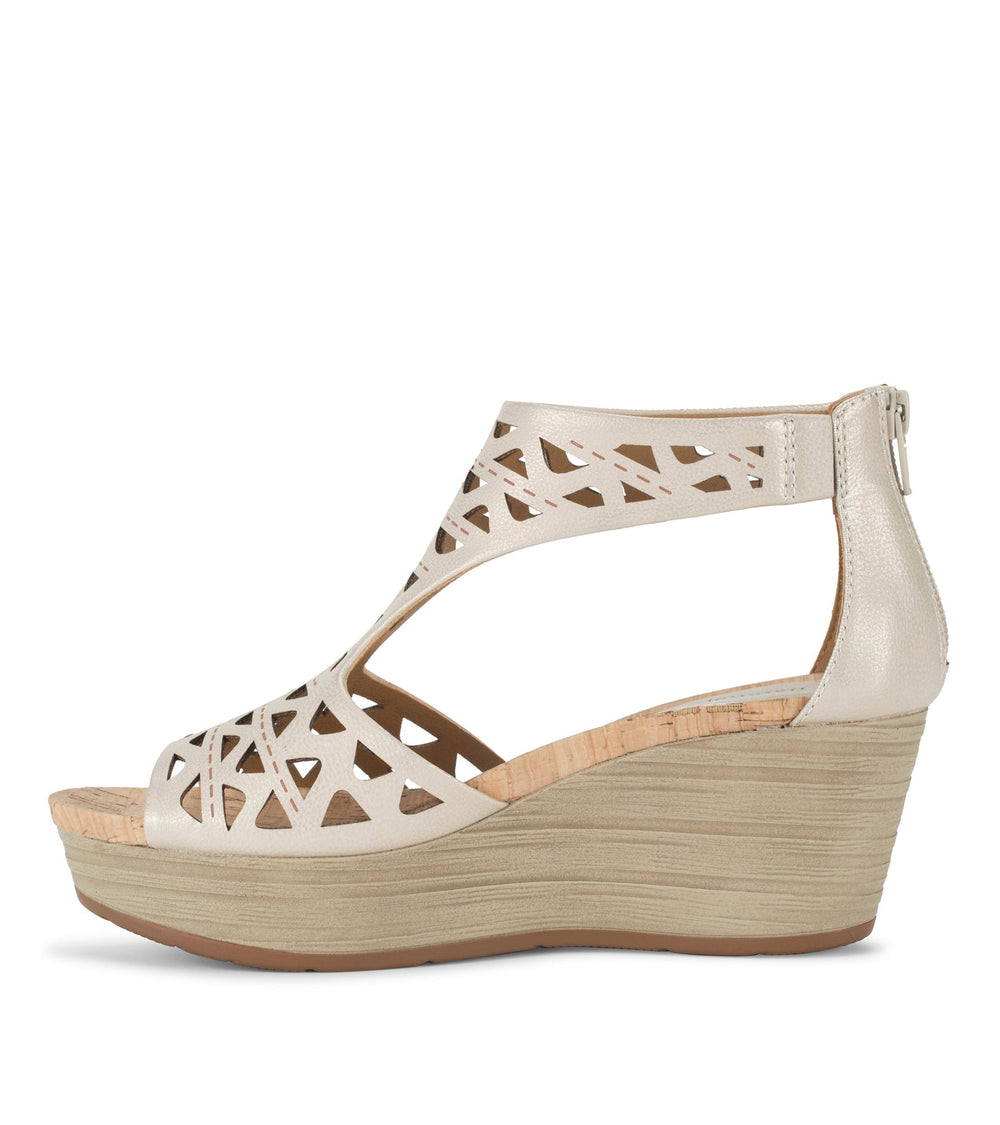 Baretraps Miriam Wedge Sandal Soft Gold