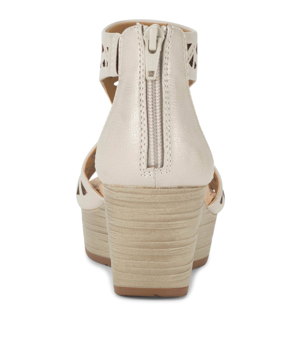 Baretraps Miriam Wedge Sandal Soft Gold