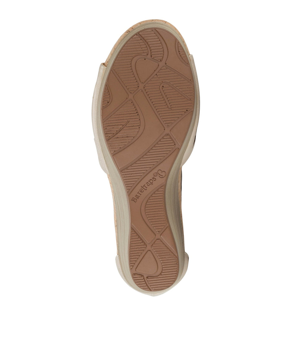 Baretraps Miriam Wedge Sandal Soft Gold