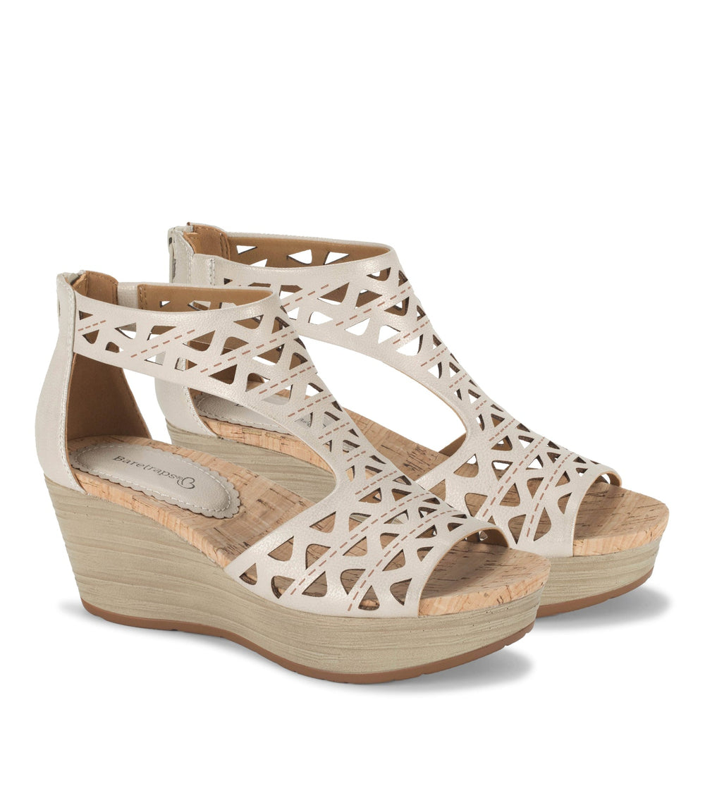 Baretraps Miriam Wedge Sandal Soft Gold