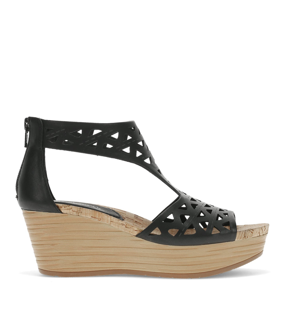 Baretraps Miriam Wedge Sandal Black