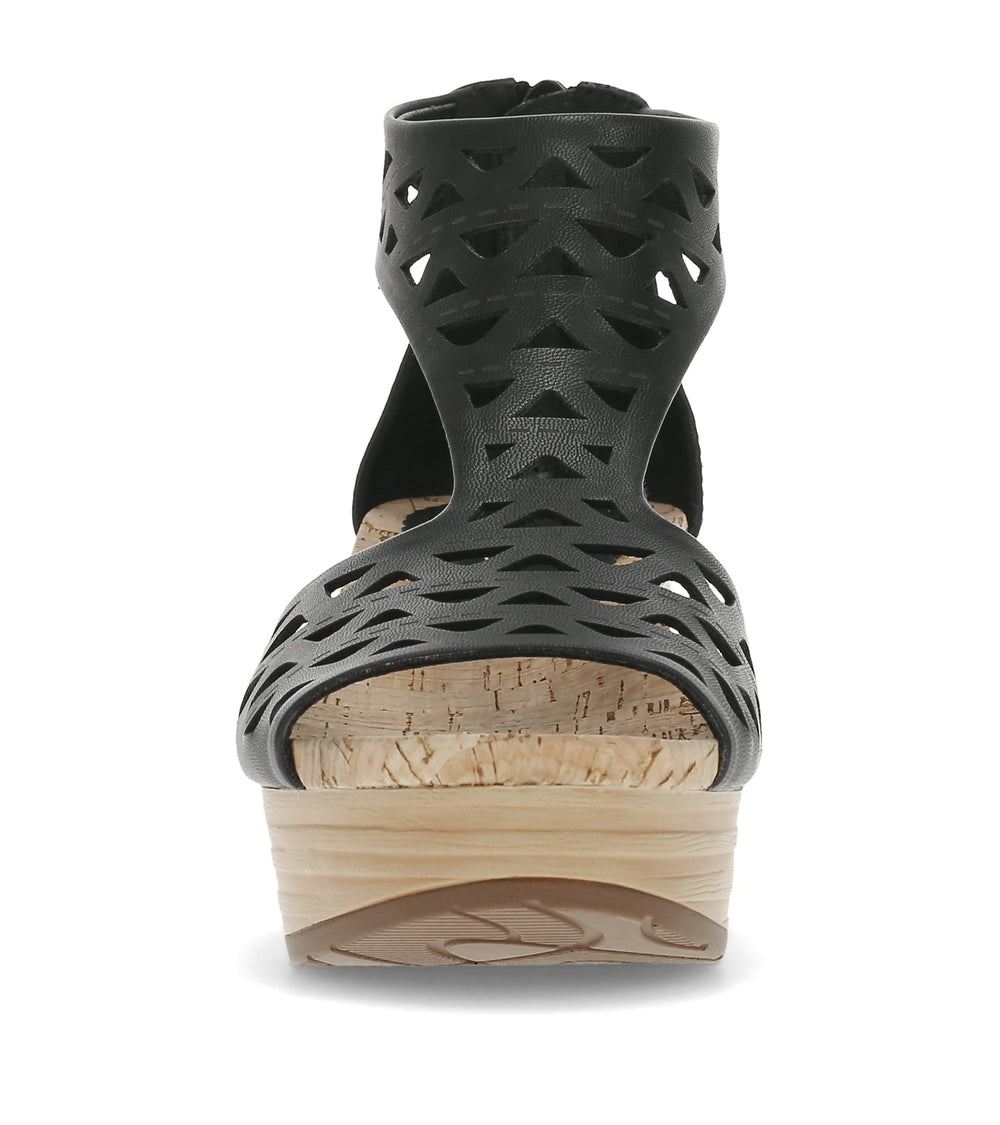 Baretraps Miriam Wedge Sandal Black