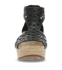 Baretraps Miriam Wedge Sandal Black