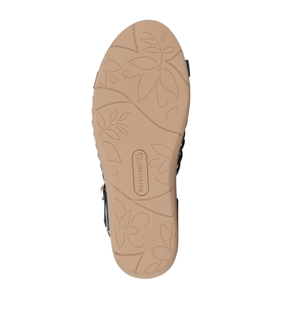 Baretraps Enara Wedge Sandal Navy