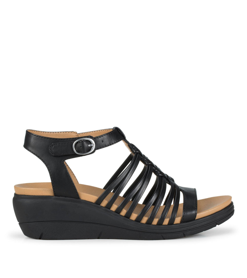 Baretraps Enara Wedge Sandal Black