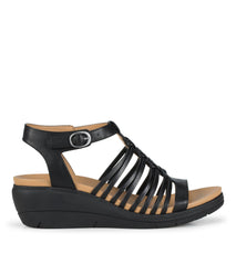 Baretraps Enara Wedge Sandal Black