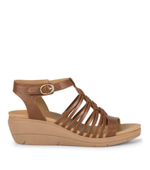 Baretraps Enara Wedge Sandal Dark Beechnut