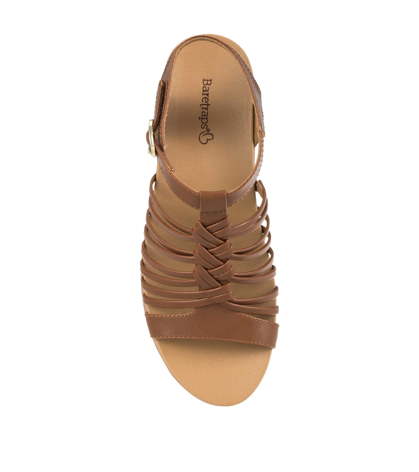 Baretraps Enara Wedge Sandal Dark Beechnut