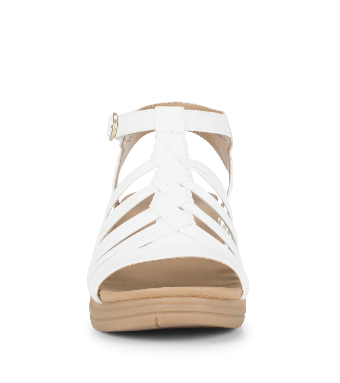 Baretraps Enara Wedge Sandal White