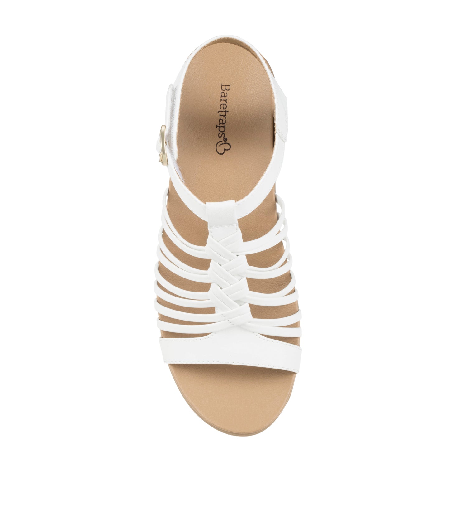 Baretraps Enara Wedge Sandal White
