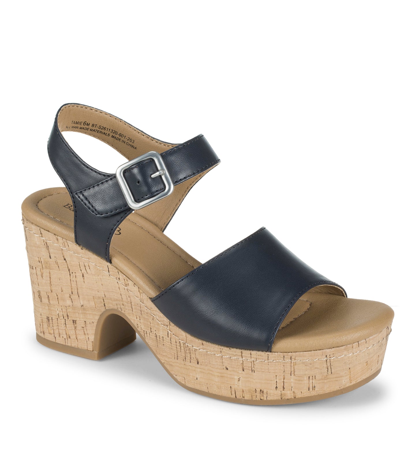 Baretraps Tamie Wedge Sandal Navy