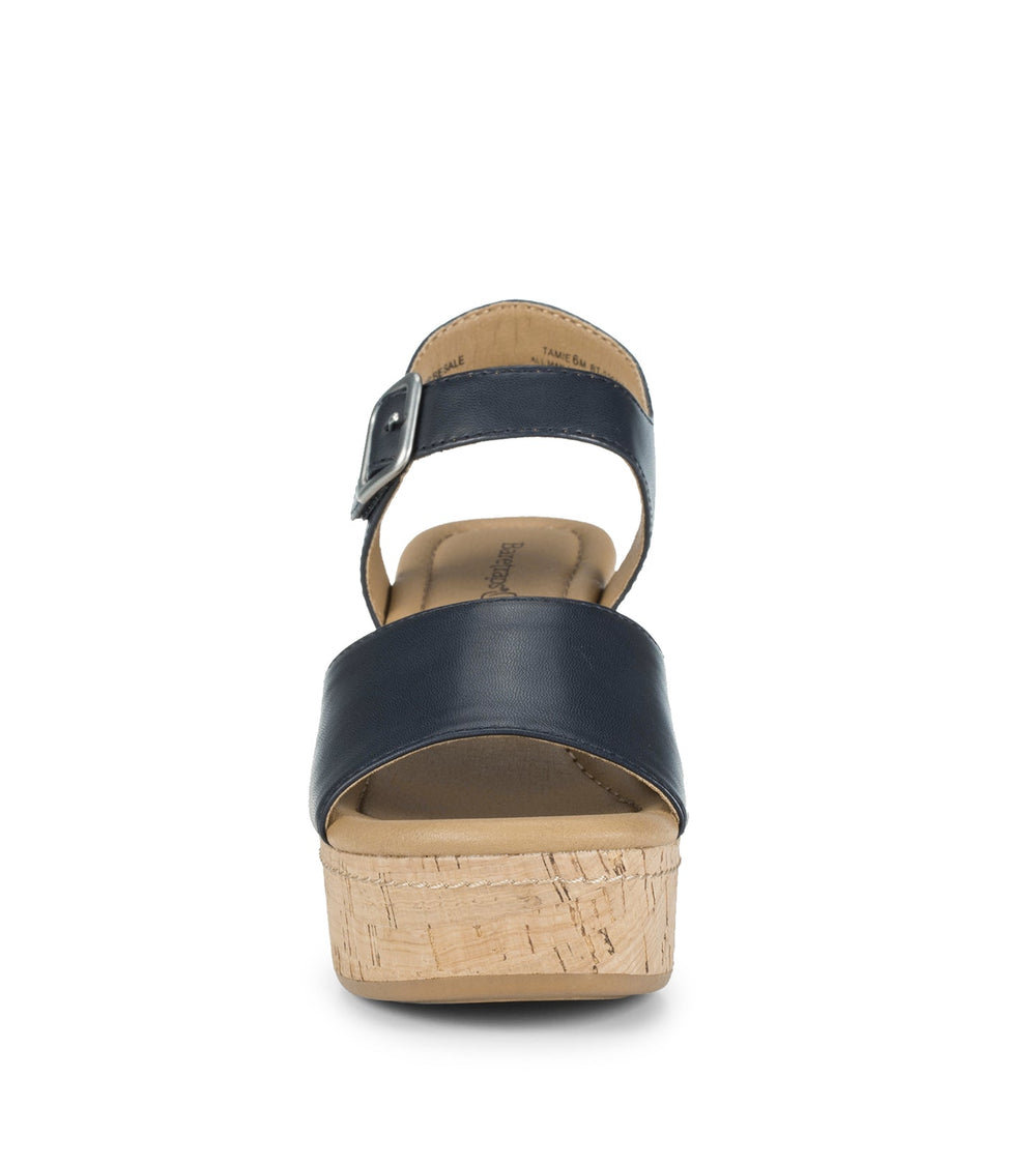 Baretraps Tamie Wedge Sandal Navy