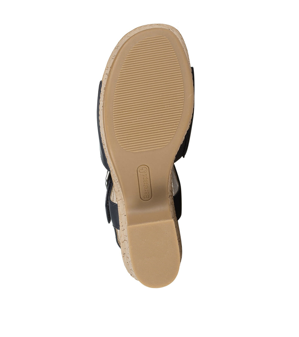 Baretraps Tamie Wedge Sandal Navy