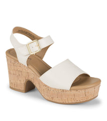 Baretraps Tamie Wedge Sandal Cream