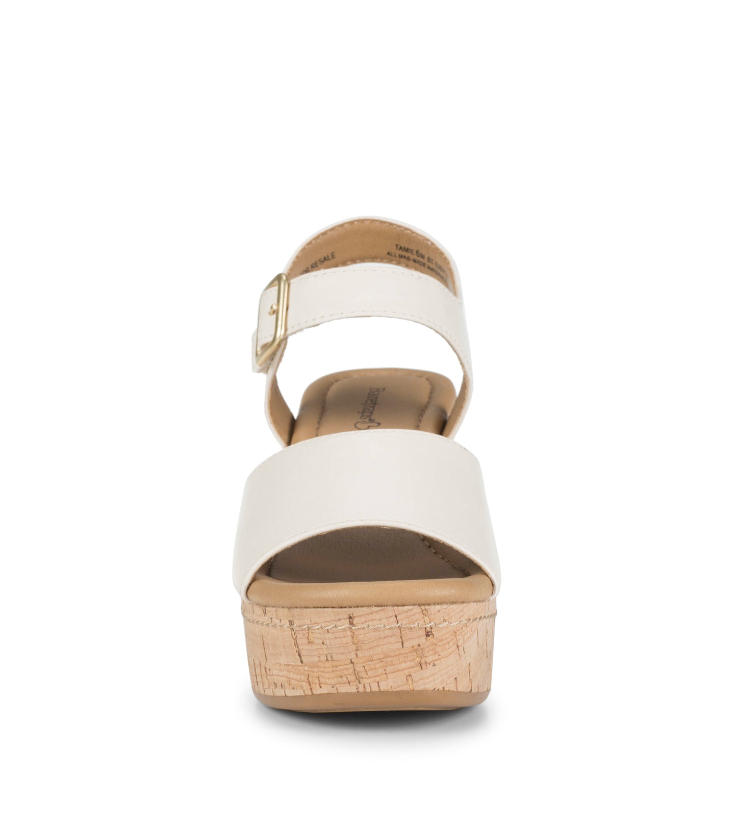 Baretraps Tamie Wedge Sandal Cream