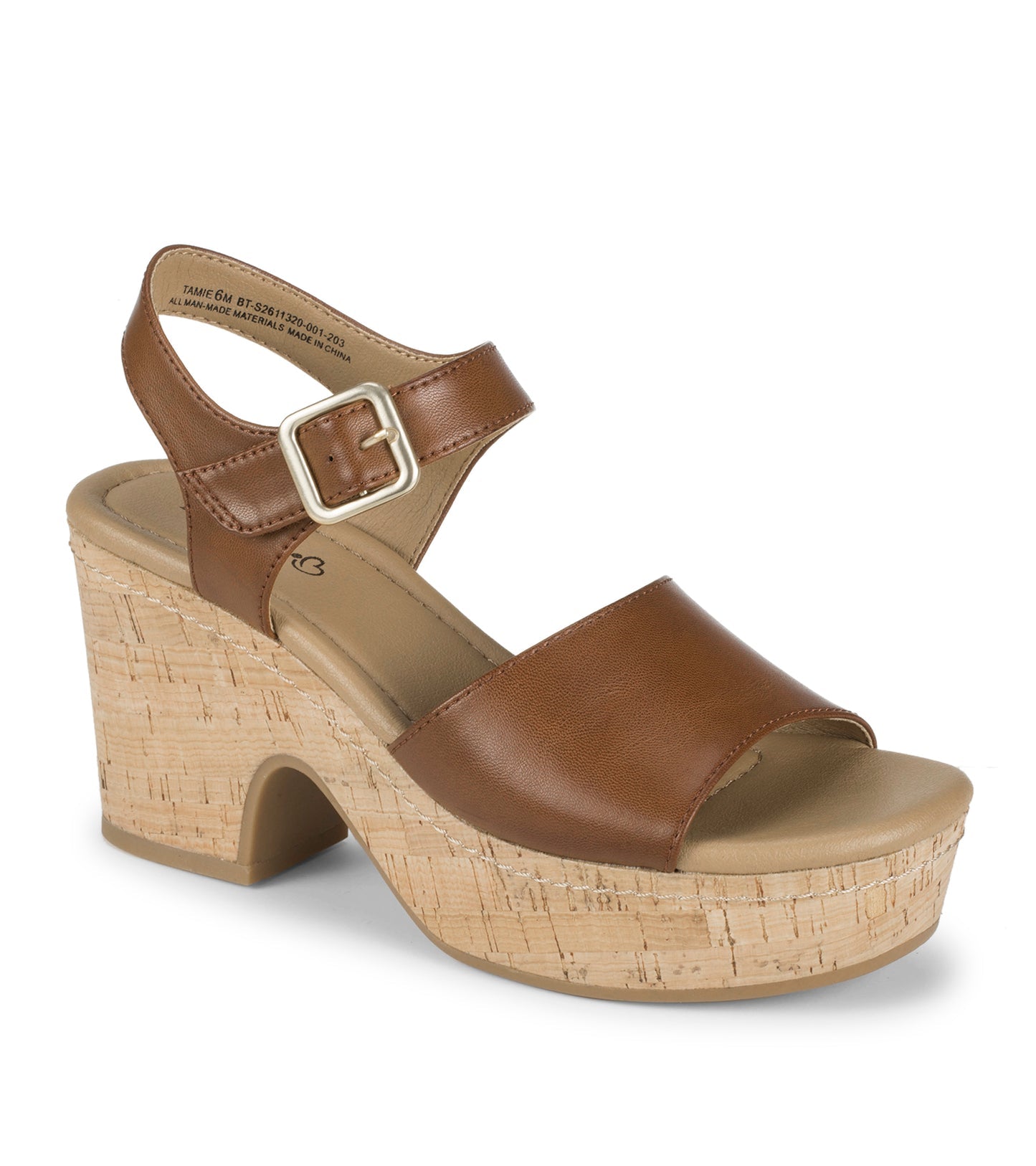 Baretraps Tamie Wedge Sandal Brown