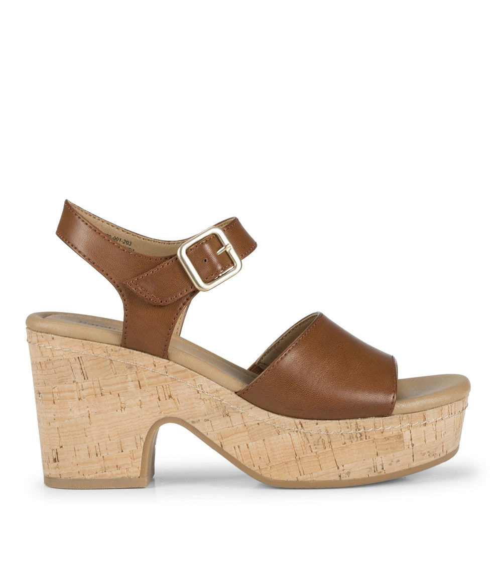 Baretraps Tamie Wedge Sandal Brown