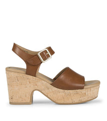 Baretraps Tamie Wedge Sandal Brown