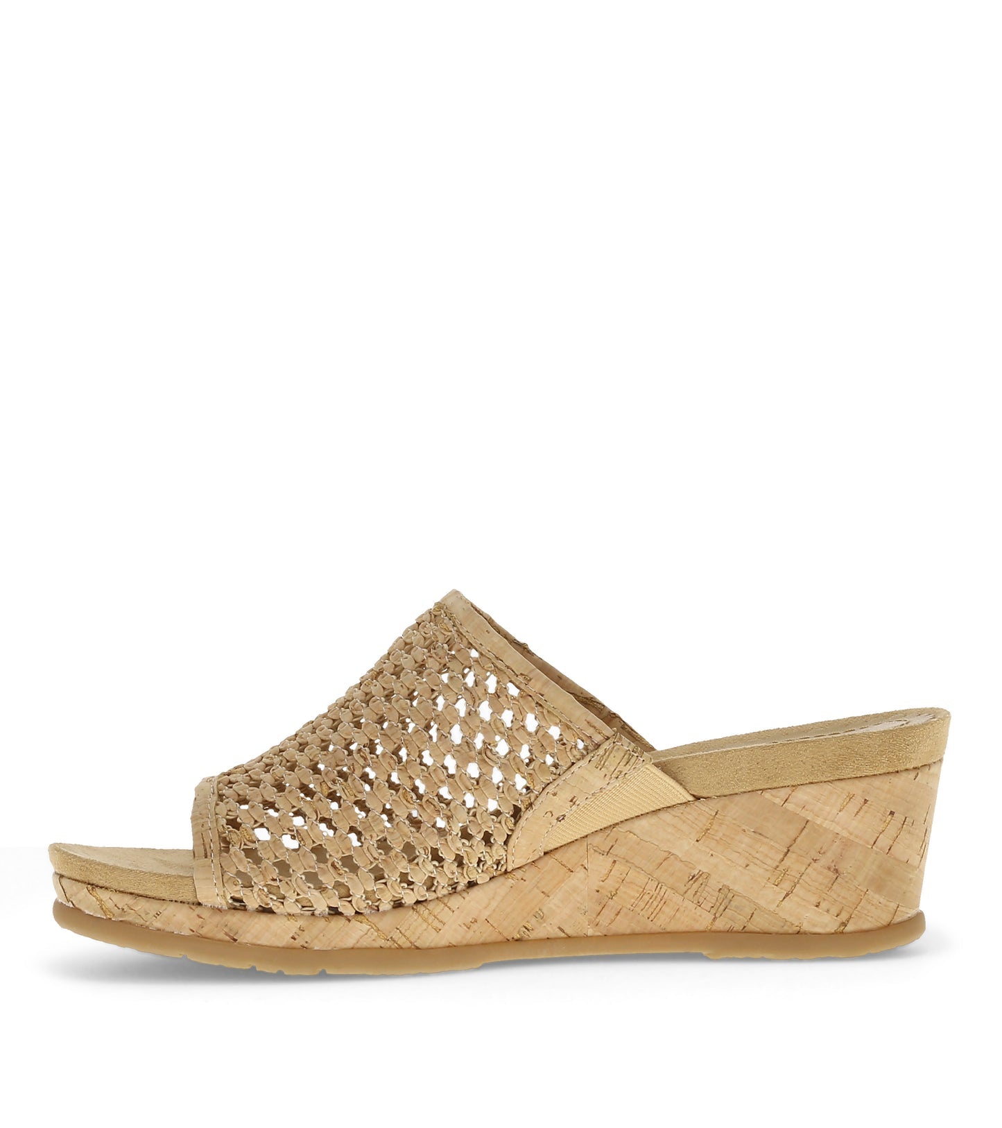 Baretraps Flossey Wedge Slide Sandal Natural Cork