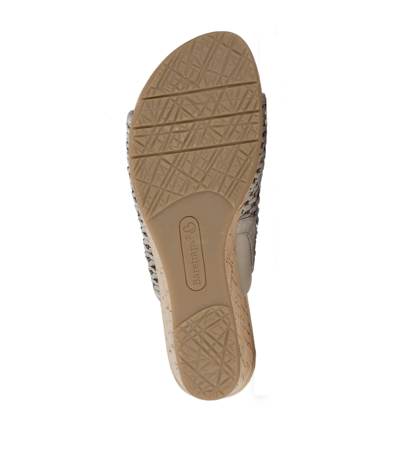 Baretraps Flossey Wedge Slide Sandal Champagne