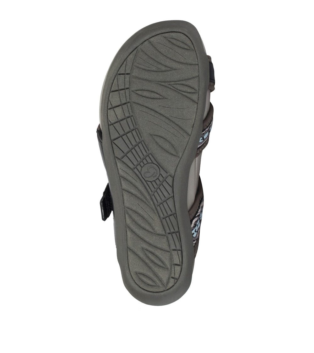 Baretraps Deserae Slide Sandal Black Multi