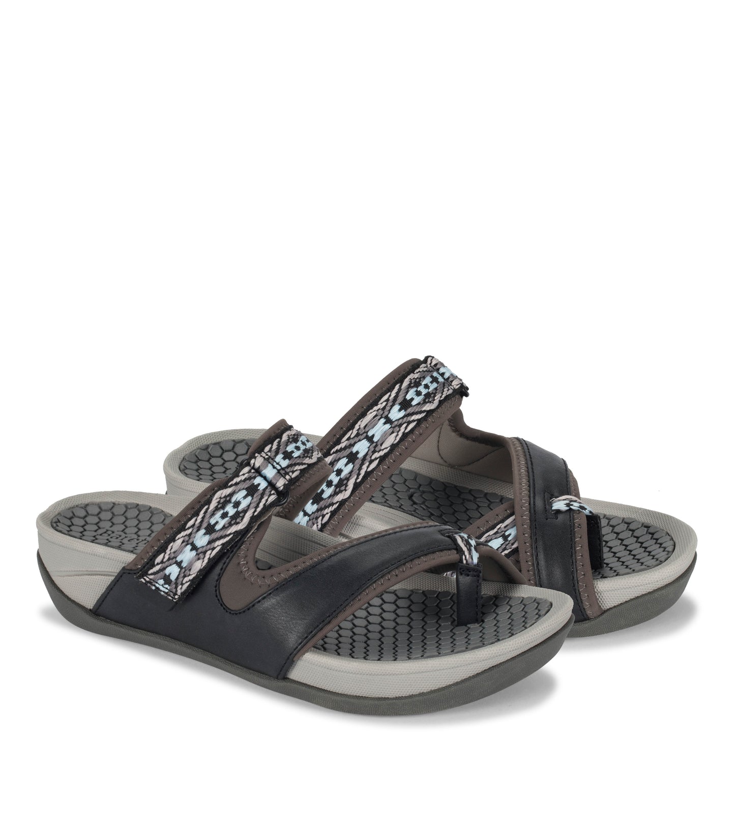 Baretraps Deserae Slide Sandal Black Multi