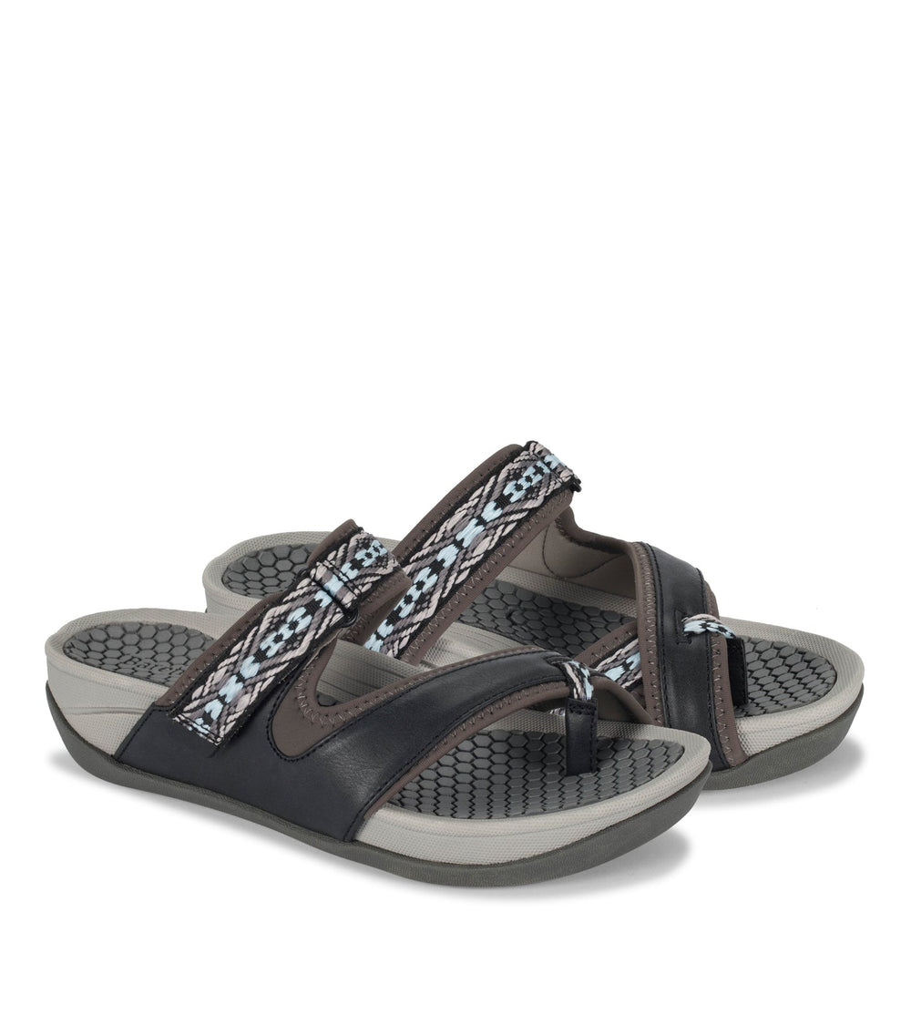 Baretraps Deserae Slide Sandal Black Multi