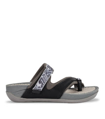 Baretraps Deserae Slide Sandal Dark Grey