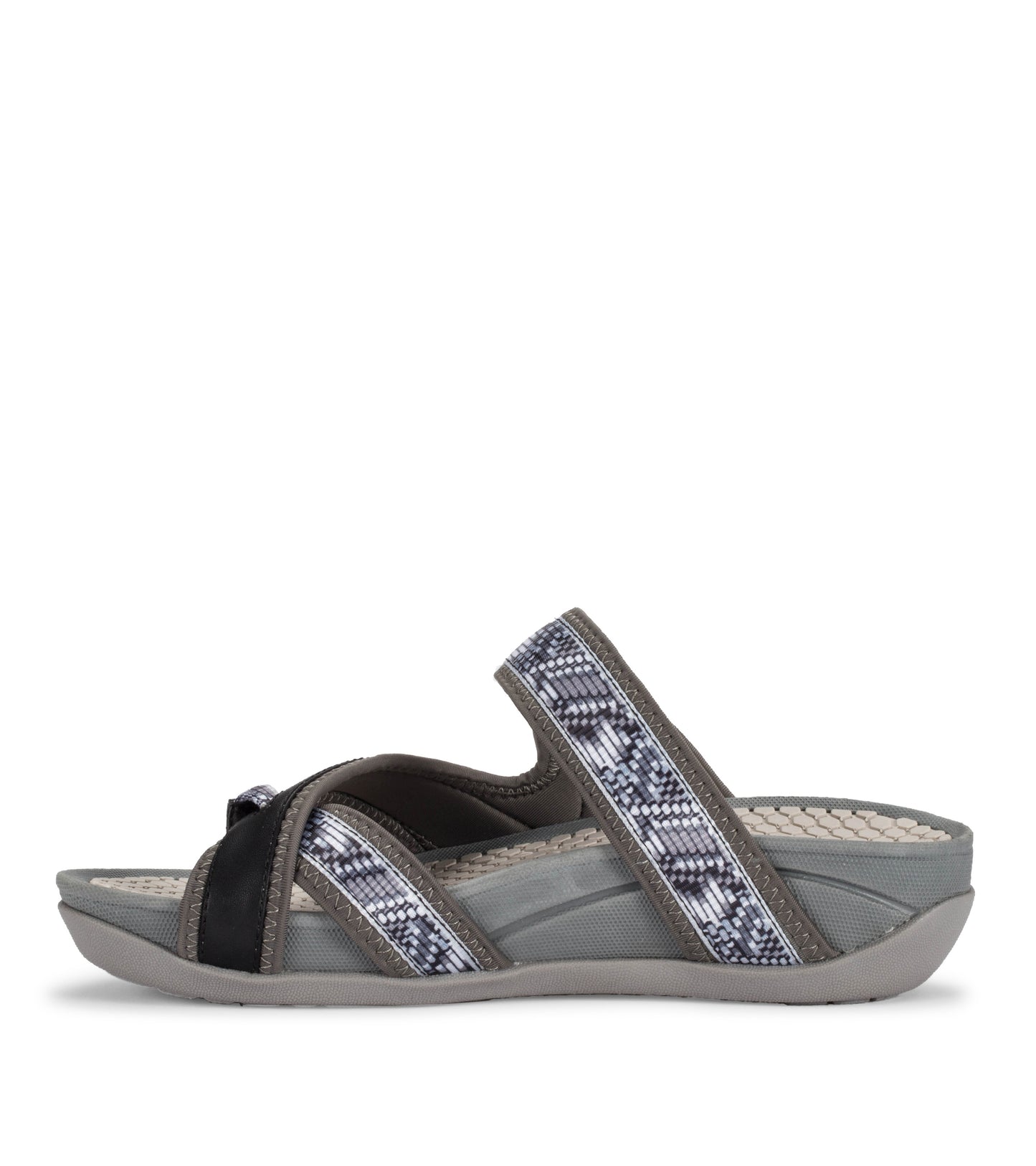 Baretraps Deserae Slide Sandal Dark Grey