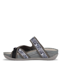 Baretraps Deserae Slide Sandal Dark Grey