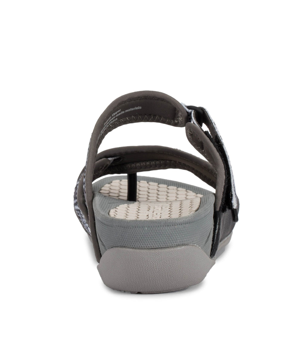 Baretraps Deserae Slide Sandal Dark Grey