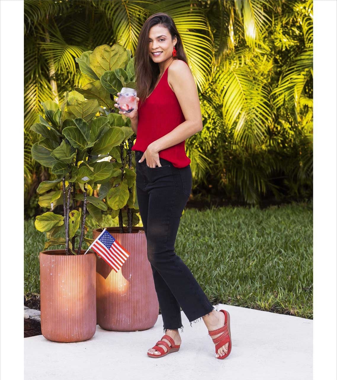Baretraps Jonelle Slide Sandal Paprika