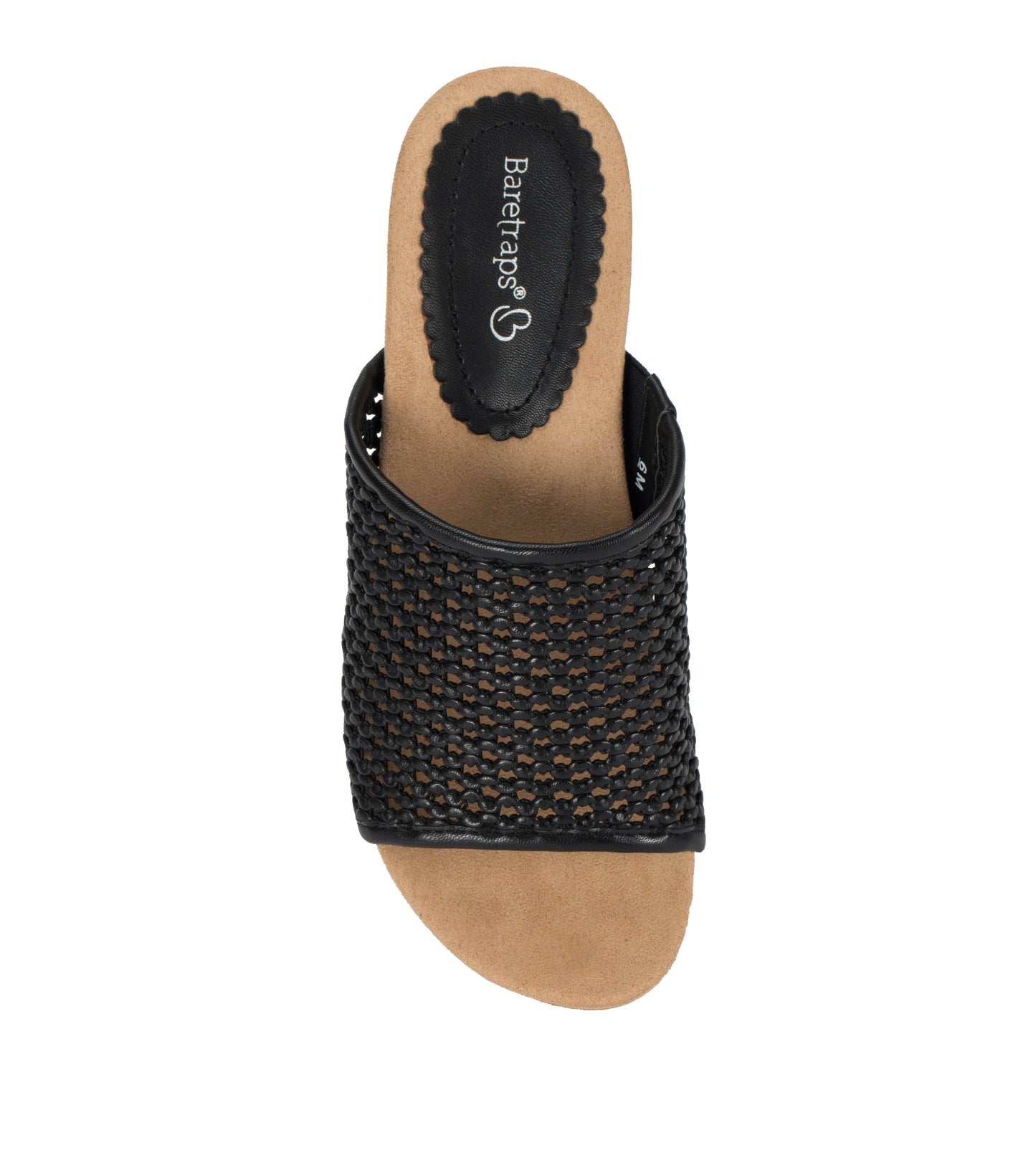 Baretraps Flossey Wedge Slide Sandal Black