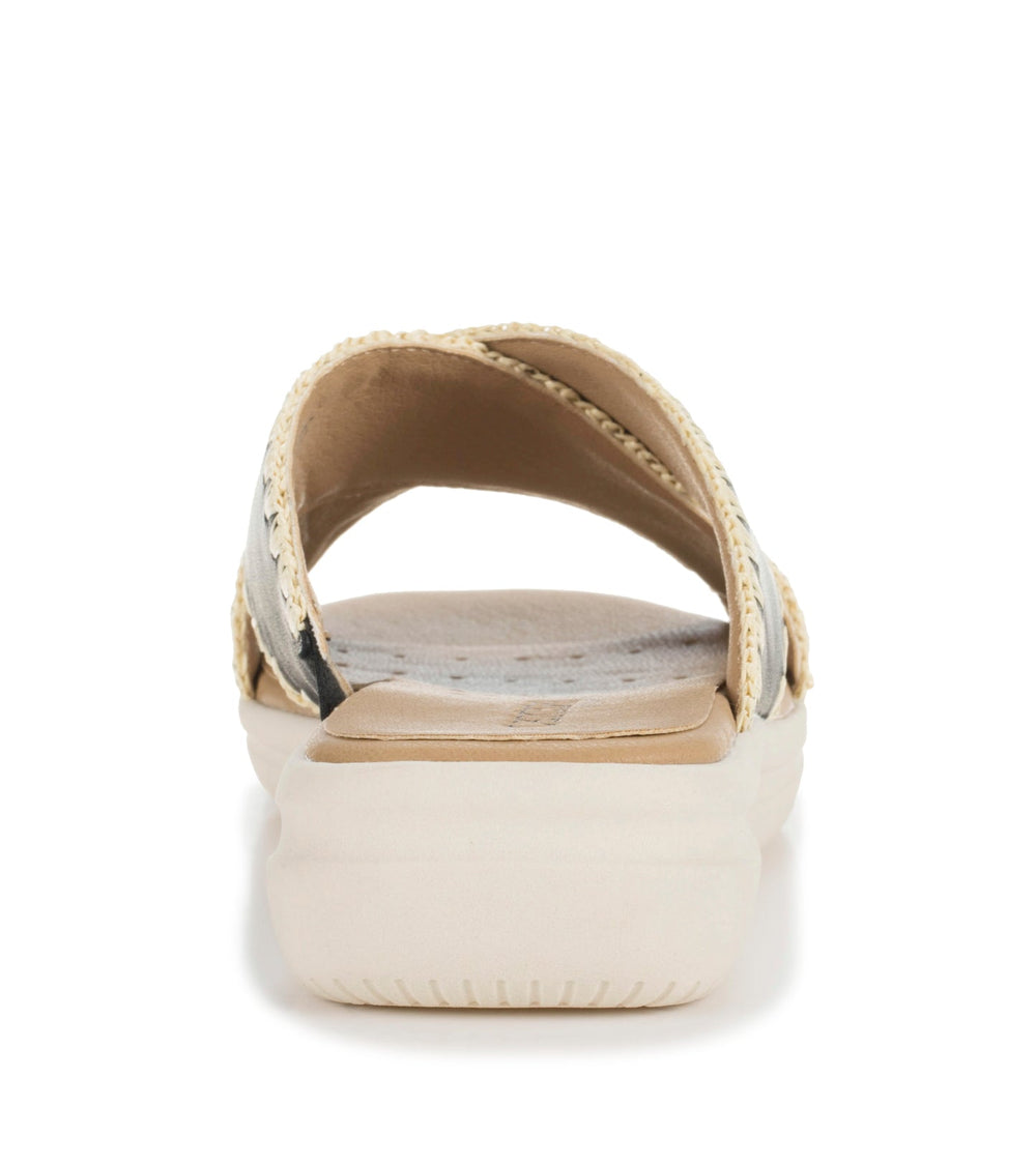 Baretraps Dolinda Slide Sandal Black Leather