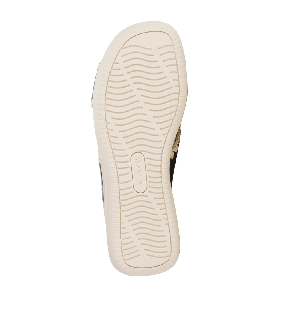 Baretraps Dolinda Slide Sandal Black Leather
