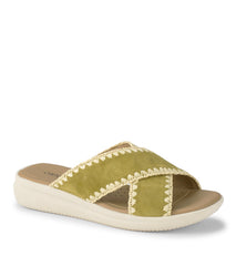 Baretraps Dolinda Slide Sandal Kelp Suede